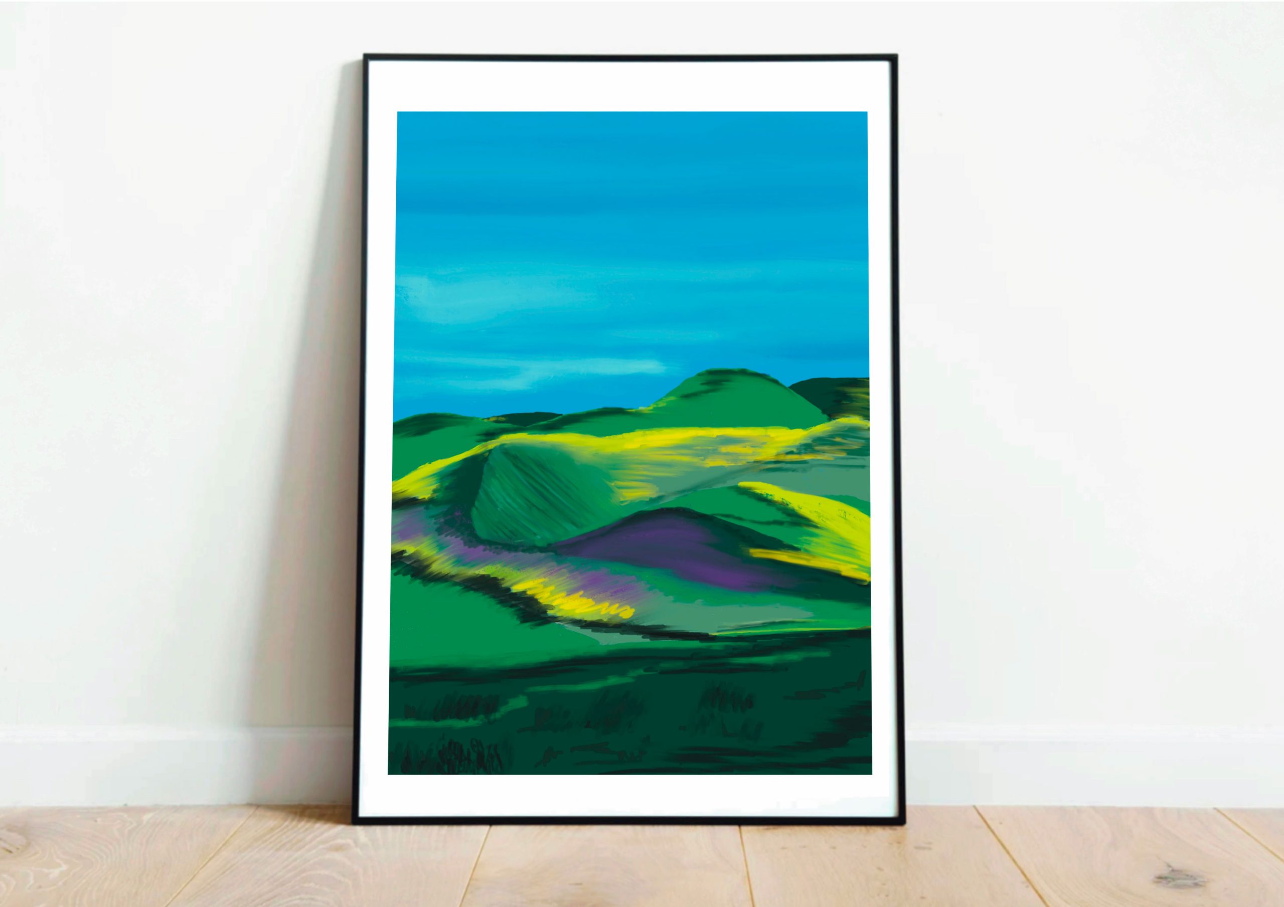 Illustration Carrizo plain