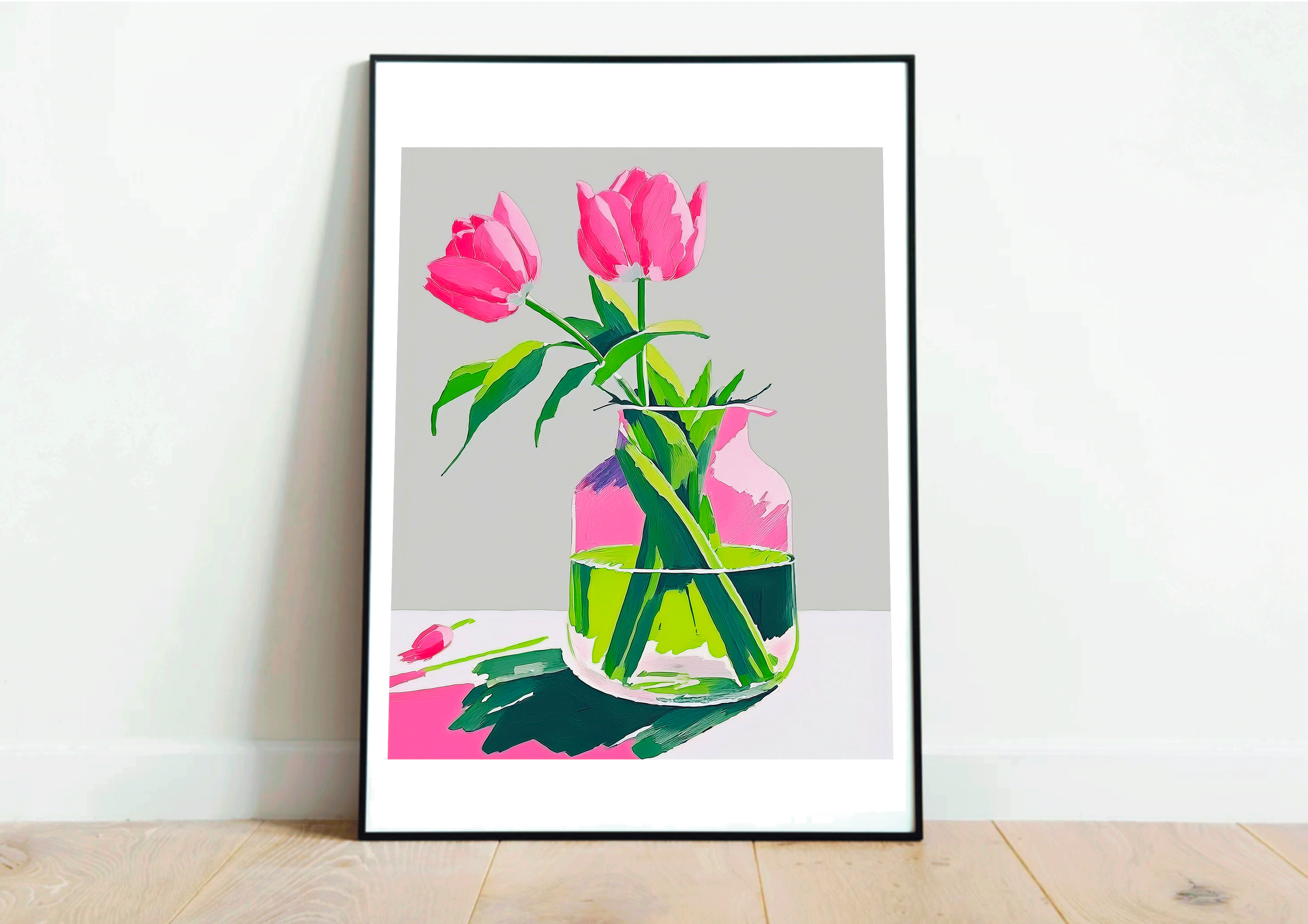 Illustration tulipes